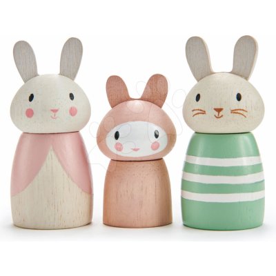 Tender Leaf Toys zaječí rodinka Bunny Tales otec a máma se zajíčkem – Zboží Dáma