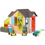 Smoby Domeček pro zahradníka Garden House výjimečně rozšiřitelný se sekačkou kolečkem a vozíkem s nářadím – Hledejceny.cz