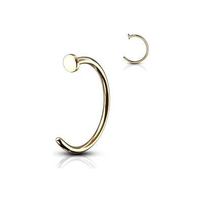 Šperky4U pozlacený piercing do nosu N01146-1008 – Zbozi.Blesk.cz