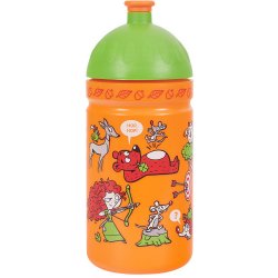 Zdravá láhev Rebelka oranžová 500 ml