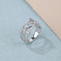 Jan Kos jewellery Stříbrný prsten MHT 2678 SW
