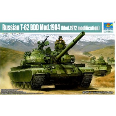 Trumpeter T-62 BDD Mod.1984 Mod.1972 modification 1:35