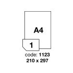 Rayfilm R0466.1123B čiré PET inkjet etikety 210x297mm A4 50listů – Zboží Živě