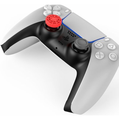 iPega P5029 PlayStation 4/5 controller cap set, red/blue – Zboží Mobilmania