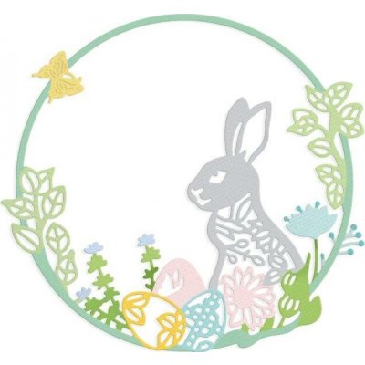 DP Craft vyřezávací šablony Velikonoční věnec – Sleviste.cz