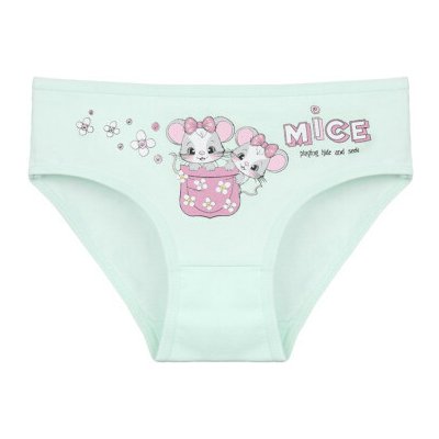 Evona dívčí kalhotky K840 myšky světle zelená – Hledejceny.cz