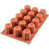 Potravinářská barva a barvivo Silikomart Silikonová forma Canelé 4,5x4,5cm 900 ml