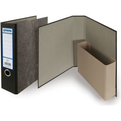 Emba archivní pořadač A4 papírový 8 cm černá – Hledejceny.cz