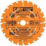 CMT ITK Ultra tenký kotouč univerzální D160x1,7 d20(+16) Z24 HM – Hledejceny.cz
