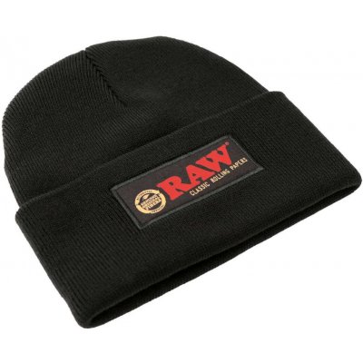 Čepice beanie RAW se schovkou Černá – Hledejceny.cz