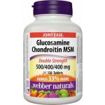 Webber Naturals Glucosamine Chondroitine 500/400/400 120 tablet – Hledejceny.cz