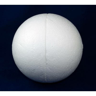 Polystyrenová koule Ø 30 cm - půlená – Zboží Dáma
