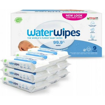 WaterWipes Vlhčené ubrousky Organic 99,9% vody pro děti 720 ks – Sleviste.cz