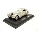 Bburago Atlantic Bugatti stříbrná 1:24