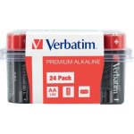 Verbatim Alkaline AA 24ks 49505 – Zbozi.Blesk.cz