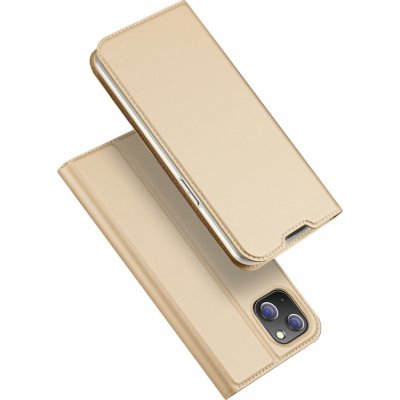 Dux Ducis Skin Pro Holster Flip Cover pro iPhone 14 Plus zlaté – Zboží Mobilmania