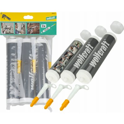 WOLFCRAFT 4044000 prázdné kartuše 310ml - 3 ks – Hledejceny.cz