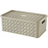 Úložný box Tontarelli úložný box s víkem 4L Arianna krémová 8035775210