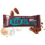 Bombus RAW PROTEIN 20% proteinová tyčinka 50 g – Zboží Dáma