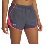 Under Armour dámské kraťasy UA Fly By 3'' Shorts šedá – Sleviste.cz