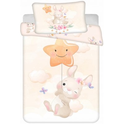 Jerry Fabrics Povlečení do postýlky Bunny Star 100 cm x 135 cm 40 cm x 60 cm – Zboží Dáma Jerry Fabrics Povlečení do postýlky Bunny Star 100 cm x 135 cm 40 cm x 60 cm – Zboží Dáma