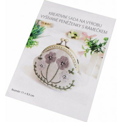 Kreativní sada na výrobu peněženky - béžová světlá – Zboží Dáma