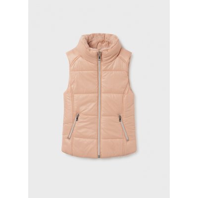 Mayoral Vesta oboustranná s kožešinou růžová – Zboží Dáma