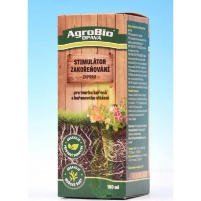 AgroBio Stimulátor zakořeňování Inporo pro tvorbu kořenů a kořenového vlášení 100 ml – Zbozi.Blesk.cz