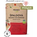 ProBio Mouka špaldová celozrnná jemně mletá 1 kg – Zboží Dáma