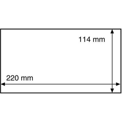 Leuchtturm HP40 - folie na prodloužené pohlednice, bankovky 220x114 mm (bal. 50 ks) – Zboží Dáma