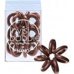 Invisibobble Nano Pretzel Brown Mini gumička hnědá 3ks – Hledejceny.cz