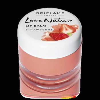 Oriflame Love Nature Jahodový balzám na rty 7 g