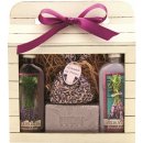 Bohemia Herbs Lavender La Provence sprchový gel 100 ml + Olejová lázeň 100 ml + Mýdlo 100 g + bylinky levandule v sáčku dárková sada