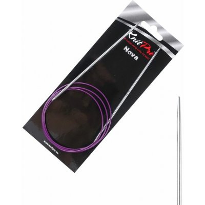 KnitPro Nova kruhové kovové fixní jehlice 2,25mm 100cm – Sleviste.cz
