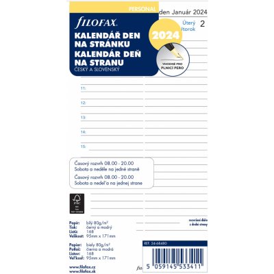 Filofax kalendář 2022 ČJ+SJ den/1 stránka – Zboží Dáma Filofax kalendář 2022 ČJ+SJ den/1 stránka – Zboží Dáma