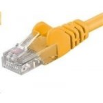 PremiumCord 8592220001131 UTP, CAT5E, RJ45-RJ45, 0,5m, žlutý – Hledejceny.cz