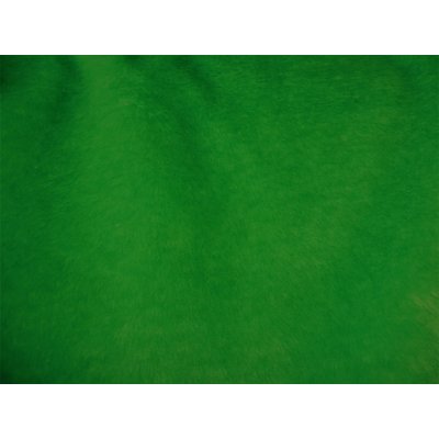 Umělá kožešina metráž, plyš, zelený, vlas 9 mm vzorek kožešiny – Zboží Dáma