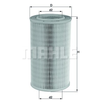 MAHLE ORIGINAL Vzduchový filtr LX803 – Hledejceny.cz