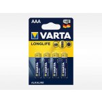 Varta LongLife AAA 4ks 4103 101 414 – Hledejceny.cz