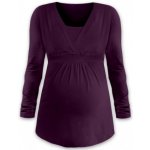 Baby Nellys Dvouvrstvý velurový overal s kapucí New Bunny modrý – Zboží Dáma