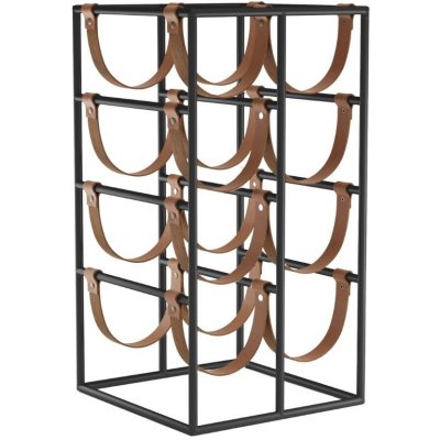 Audo UMANOFF CPH Černý kovový stojan na víno – Zboží Dáma