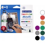 Centropen 2737/8+1 Decor Pen Metalic sada 8+1 – Zboží Živě