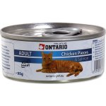 Ontario Cat Chicken Pieces Salmon 95 g – Zboží Mobilmania