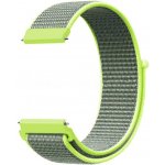 Aligator řemínek nylon 22mm, limetkový 22AW0016 – Hledejceny.cz
