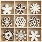 Knorr Květiny - mix dřevěných dekorací č.03 – Zboží Dáma