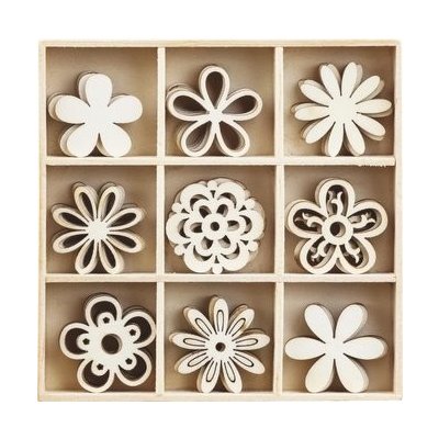 Knorr Květiny - mix dřevěných dekorací č.03 – Zboží Dáma