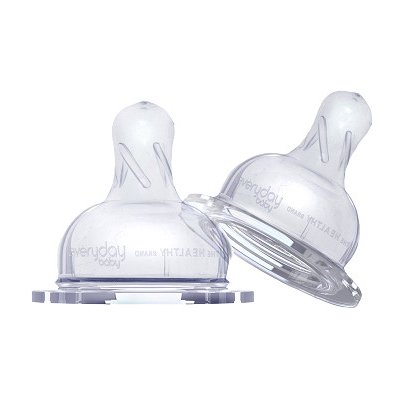 Everyday Baby Anti Colic savička, velikost L, 2 ks transparentní – Zboží Dáma