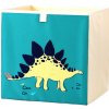 Box a koš na hračky Dream Creations Látkový box dinosaurus 33 x 33 x 33 cm