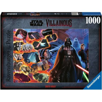 RAVENSBURGER Star Wars Záporáci: Darth Vader 1000 dílků