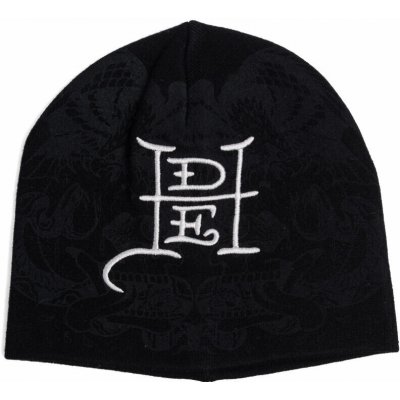Ed Hardy Unisex Flaming Skull Beanie Black – Hledejceny.cz